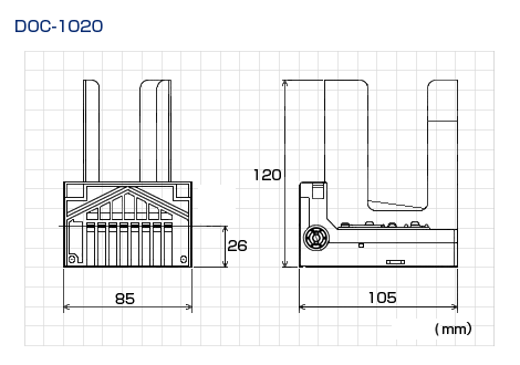 DOC-1000 Card dispenser