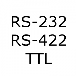 RS232, RS422, TTL Schnittstelle
