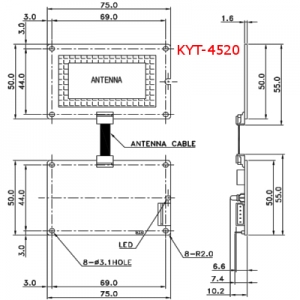 KYT-4500 RF-Kartenleser